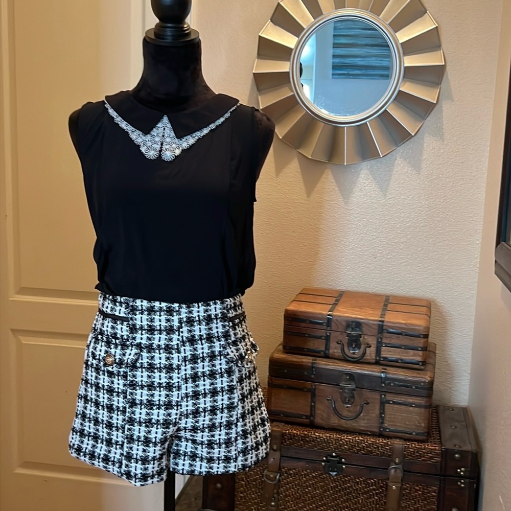 Houndstooth shorts, gorgeous ✨